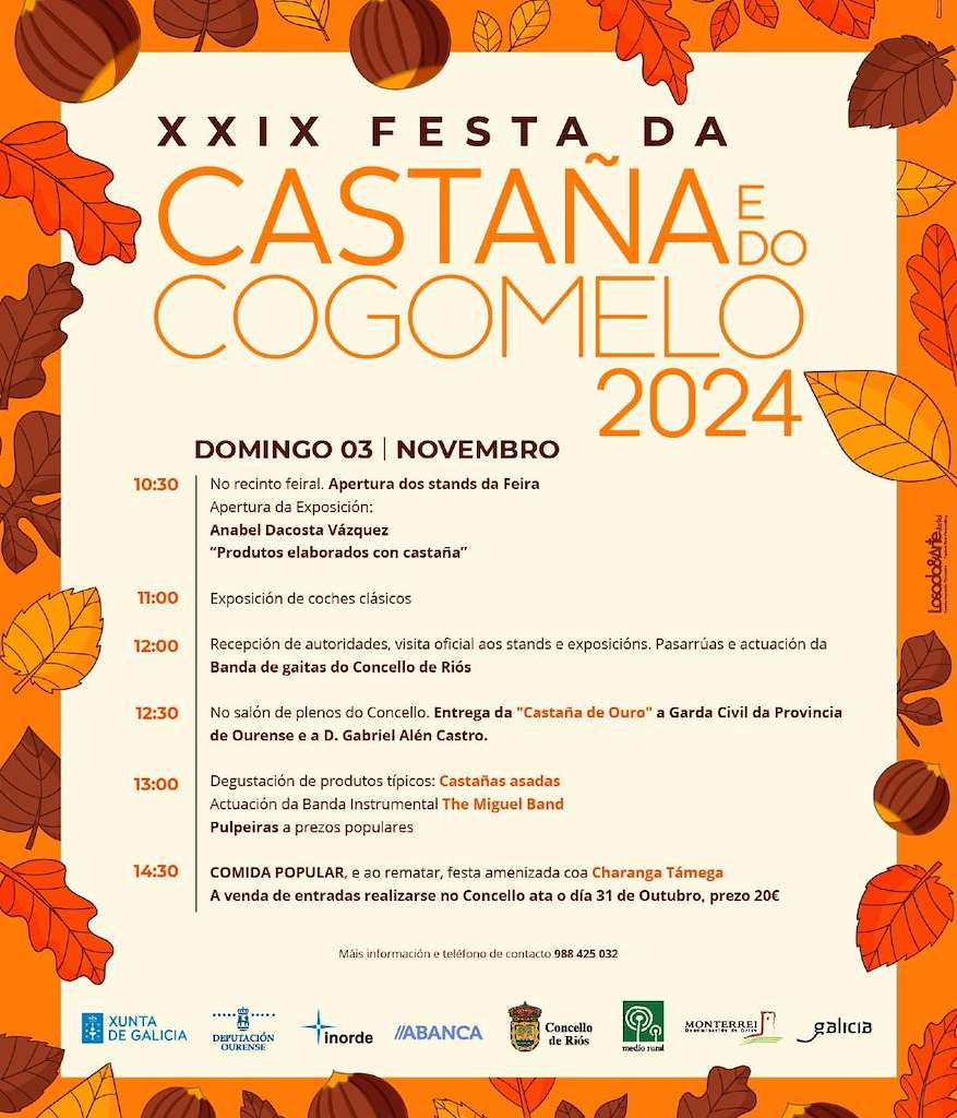 XXIX Festa da Castaña e do Cogomelo en Riós