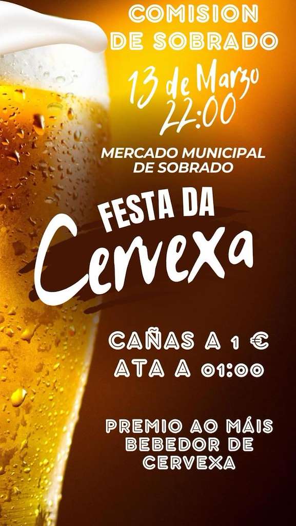 Festa da Cervexa  en Sobrado