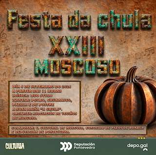 Fechas, información, programa, cartel, imágenes, mapa y ubicación de XXIII Festa da Chula de Moscoso (2026) en Pazos de Borbén