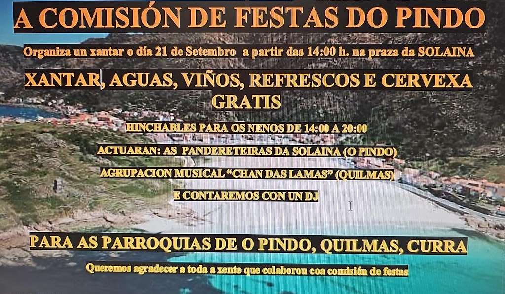 Festa da Comisión de O Pindo en Carnota