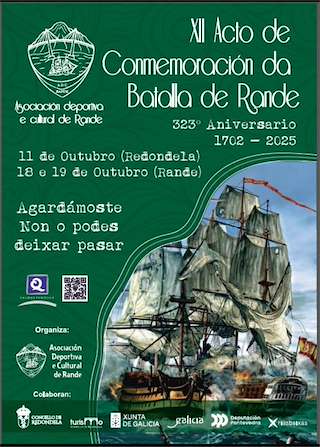 Fechas, información, programa, cartel, imágenes, mapa y ubicación de XII Festa da Conmemoración da Batalla de Rande  (2025)  en  Redondela