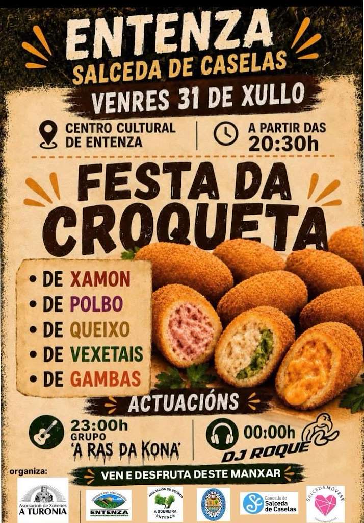 Festa da Croqueta de Entenza (2026) en Salceda de Caselas