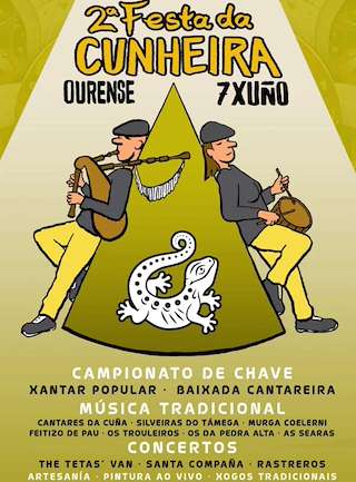 Fechas, información, programa, cartel, imágenes, mapa y ubicación de Festa da Cunheira  en  Ourense