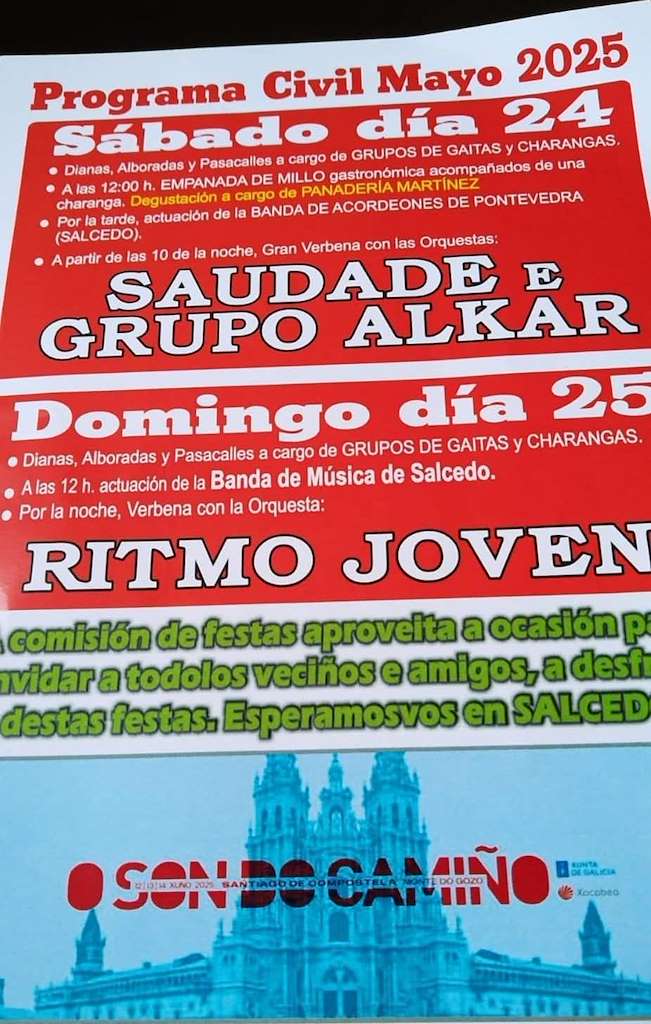 Festa da Empanada de Millo de Salcedo en Pontevedra