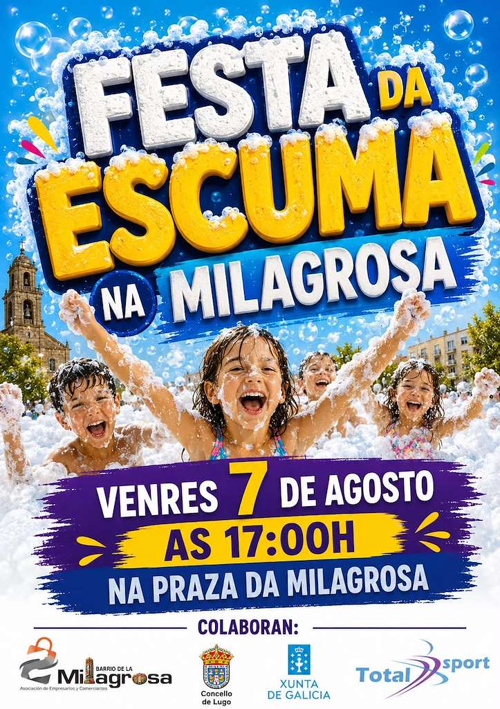 Festa da Escuma da Milagrosa (2026) en Lugo