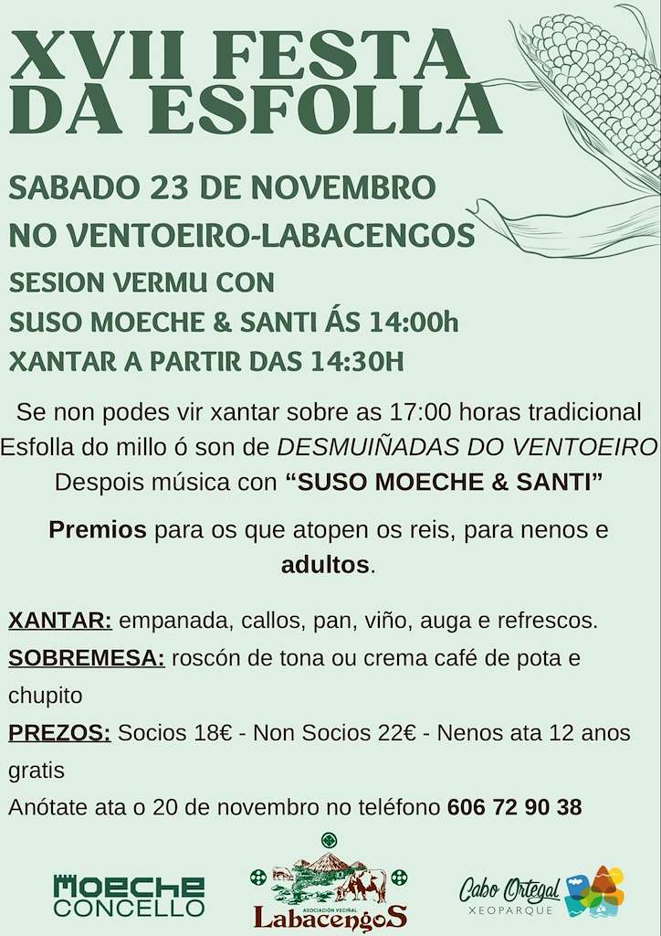XVII Festa da Esfolla en Moeche