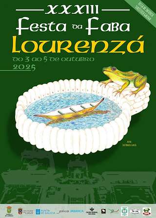 Fechas, información, programa, cartel, imágenes, mapa y ubicación de XXXIII Festa da Faba (2025)  en  Lourenzá