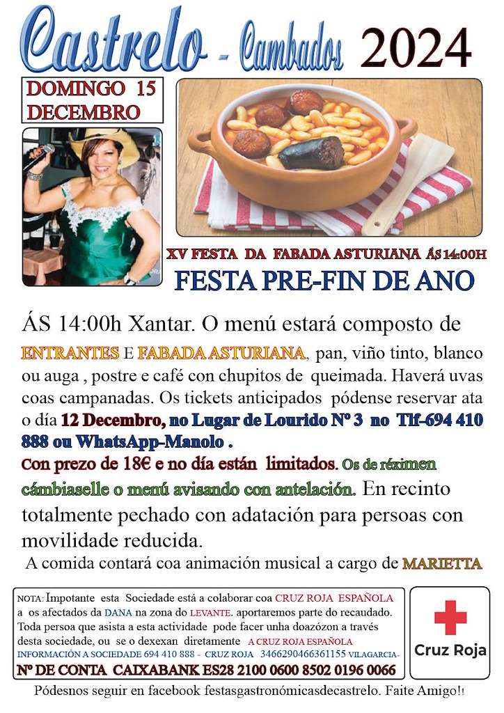 XV Festa da Fabada Asturiana de Castrelos en Cambados