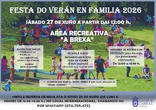 Fechas, información, programa, cartel, imágenes, mapa y ubicación de VI Festa da Familia (2026) en Carral