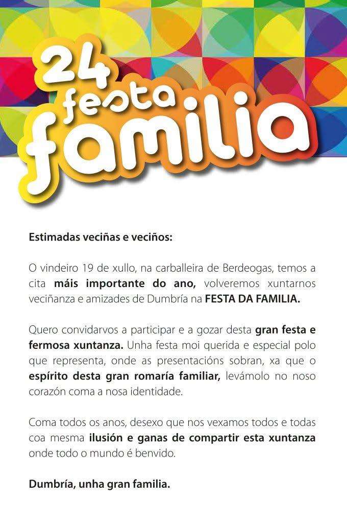 XXIV Festa da Familia en Dumbría