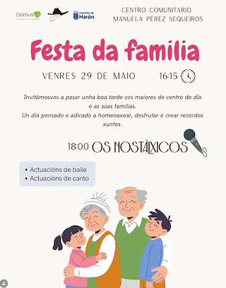 Fechas, información, programa, cartel, imágenes, mapa y ubicación de Festa da Familia (2026)  en  Narón