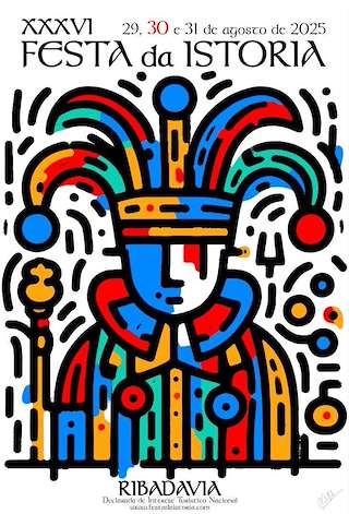 Fechas, información, programa, cartel, imágenes, mapa y ubicación de Festa da Istoria  en  Ribadavia