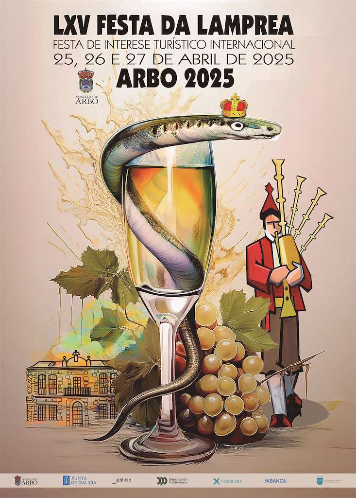 LXV Festa da Lamprea (2025) en Arbo