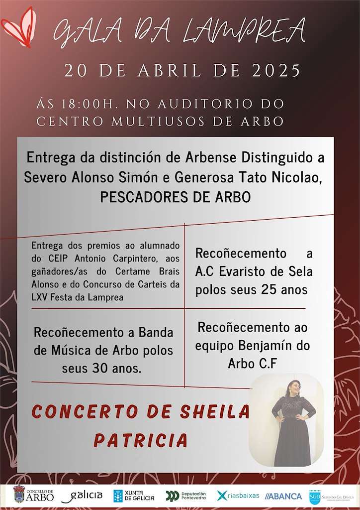 LXV Festa da Lamprea (2025) en Arbo