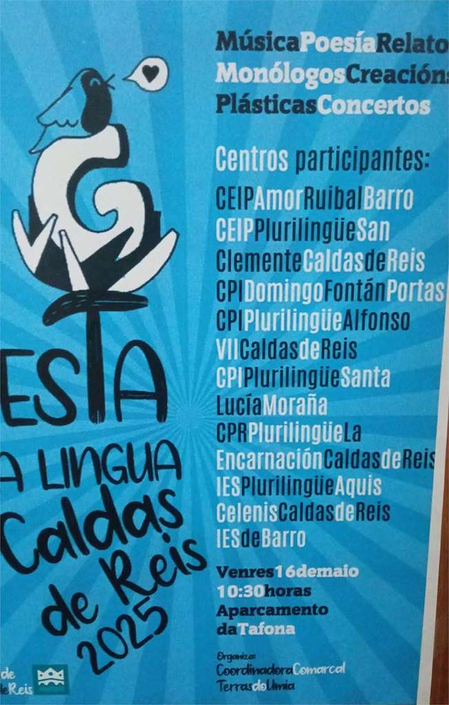 XI Festa da Lingua (2025) en Caldas de Reis