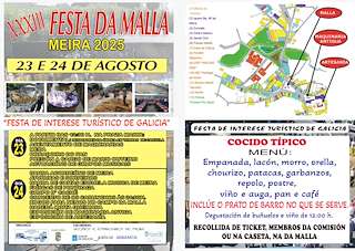 Fechas, información, programa, cartel, imágenes, mapa y ubicación de XXXIII Festa da Malla  en  Meira