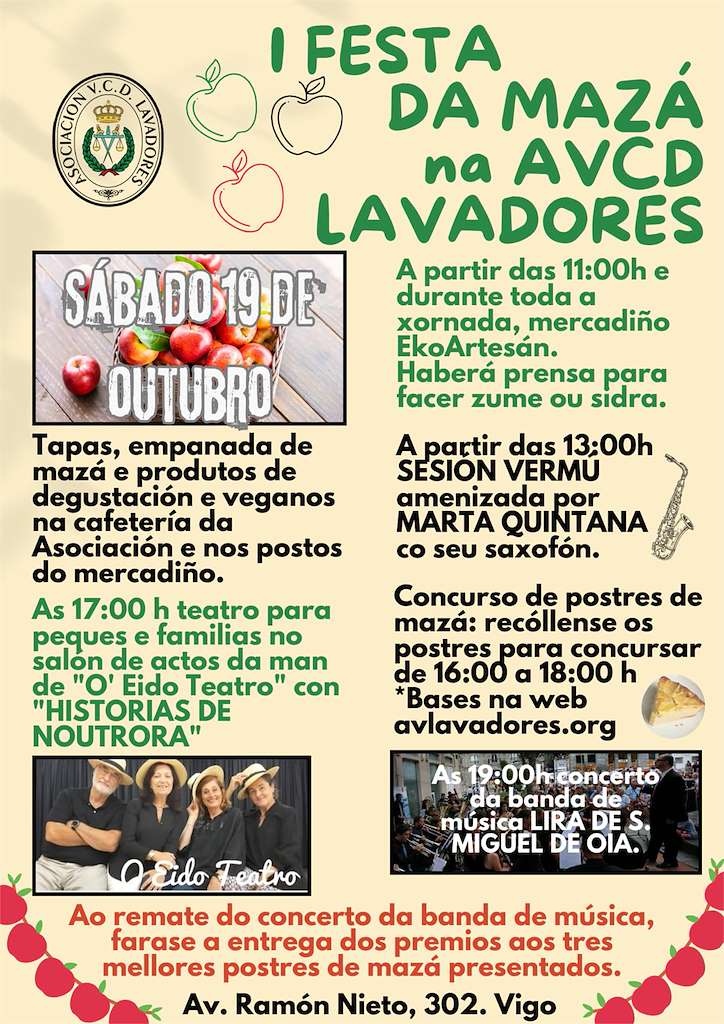 I Festa da Mazá de Lavadores  en Vigo