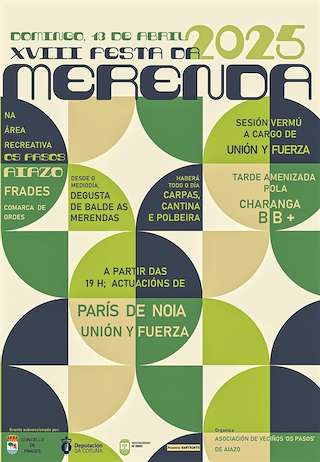 Fechas, información, programa, cartel, imágenes, mapa y ubicación de XVIII Festa da Merenda de Aiazo  en  Frades