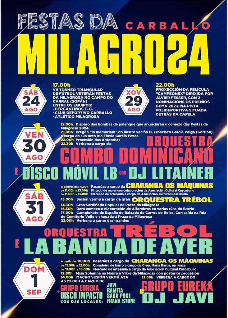 Festa da Milagrosa en Carballo