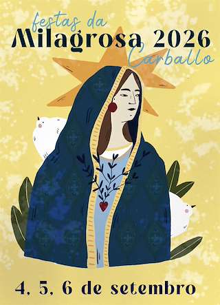 Fechas, información, programa, cartel, imágenes, mapa y ubicación de Festa da Milagrosa (2026) en Carballo