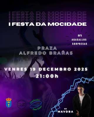 Fechas, información, programa, cartel, imágenes, mapa y ubicación de I Festa da Mocidade (2025)  en  Cambados
