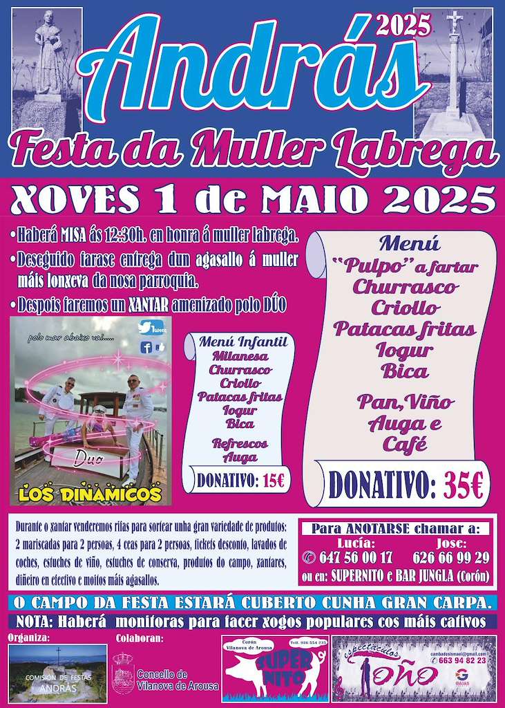 Festa da Muller Labrega de András en Vilanova de Arousa