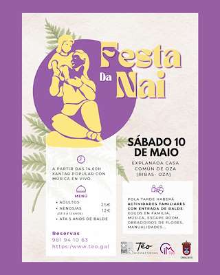 Fechas, información, programa, cartel, imágenes, mapa y ubicación de Festa da Nai   en  Teo