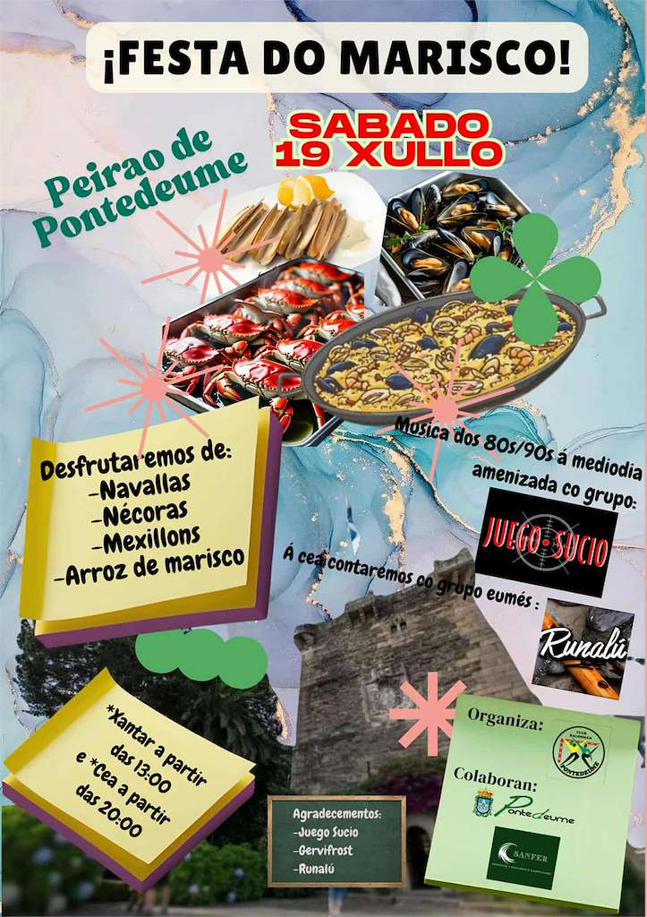 Festa da Navalla e da Nécora (2025) en Pontedeume