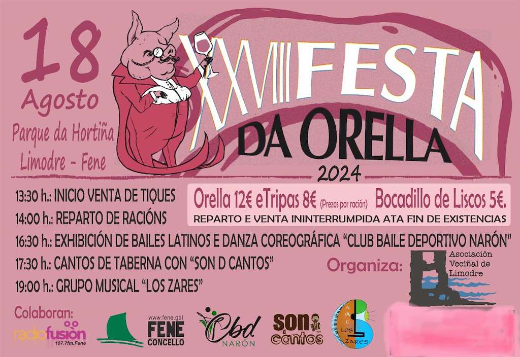 Festa da Orella de Limodre en Fene