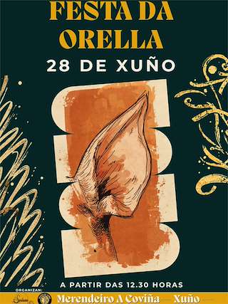 Fechas, información, programa, cartel, imágenes, mapa y ubicación de Festa da Orella de Xuño (2026) en O Porto do Son