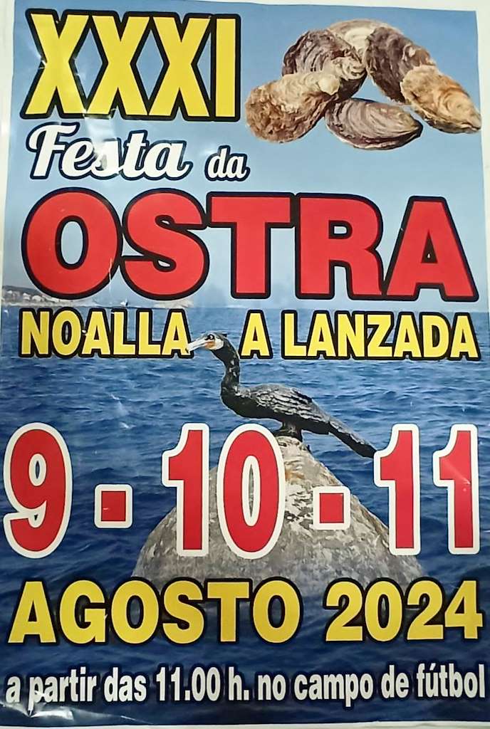 XXX Festa da Ostra de Noalla en Sanxenxo