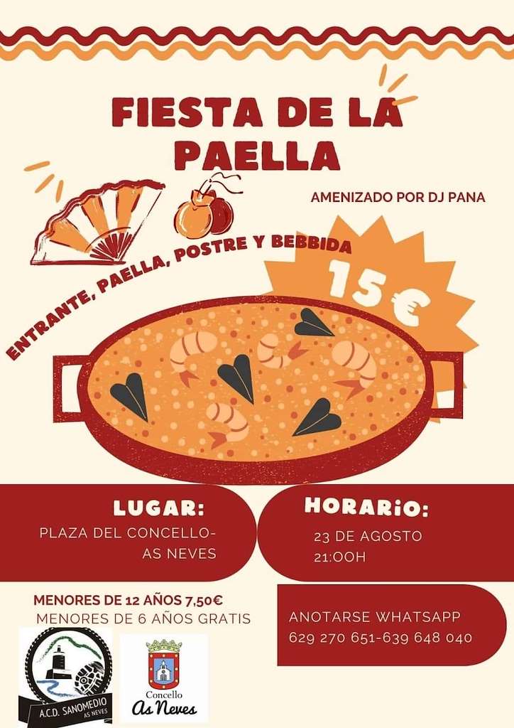 V Festa da Paella  en As Neves