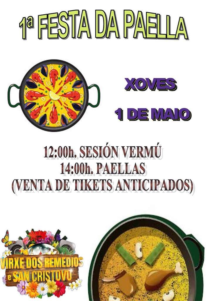 I Festa da Paella de Goián (2025) en Tomiño