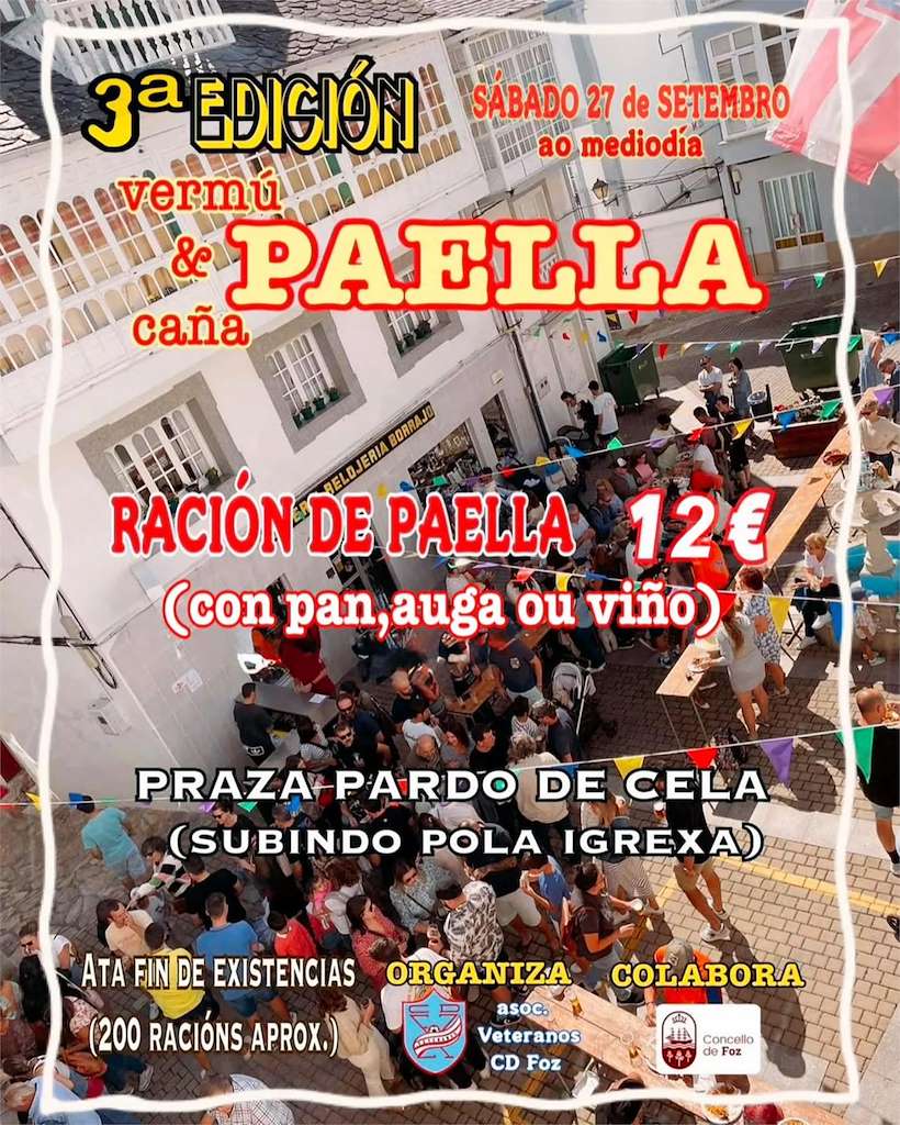 III Festa da Paella  en Foz