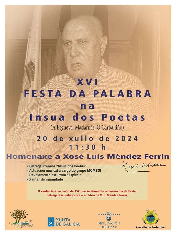 XVI Festa da Palabra de Insua dos Poetas en O Carballiño