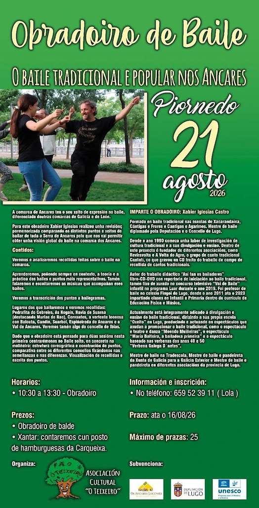 XIX Festa da Pandeira (2026) en Cervantes