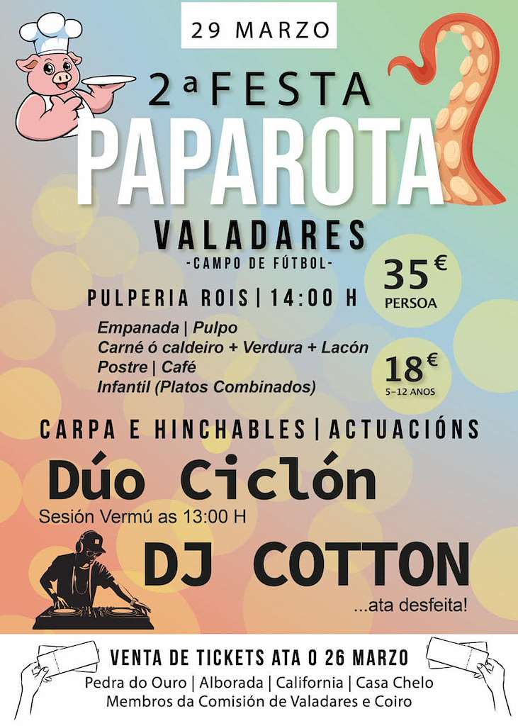 II Festa da Paparota de Coiro en Mazaricos