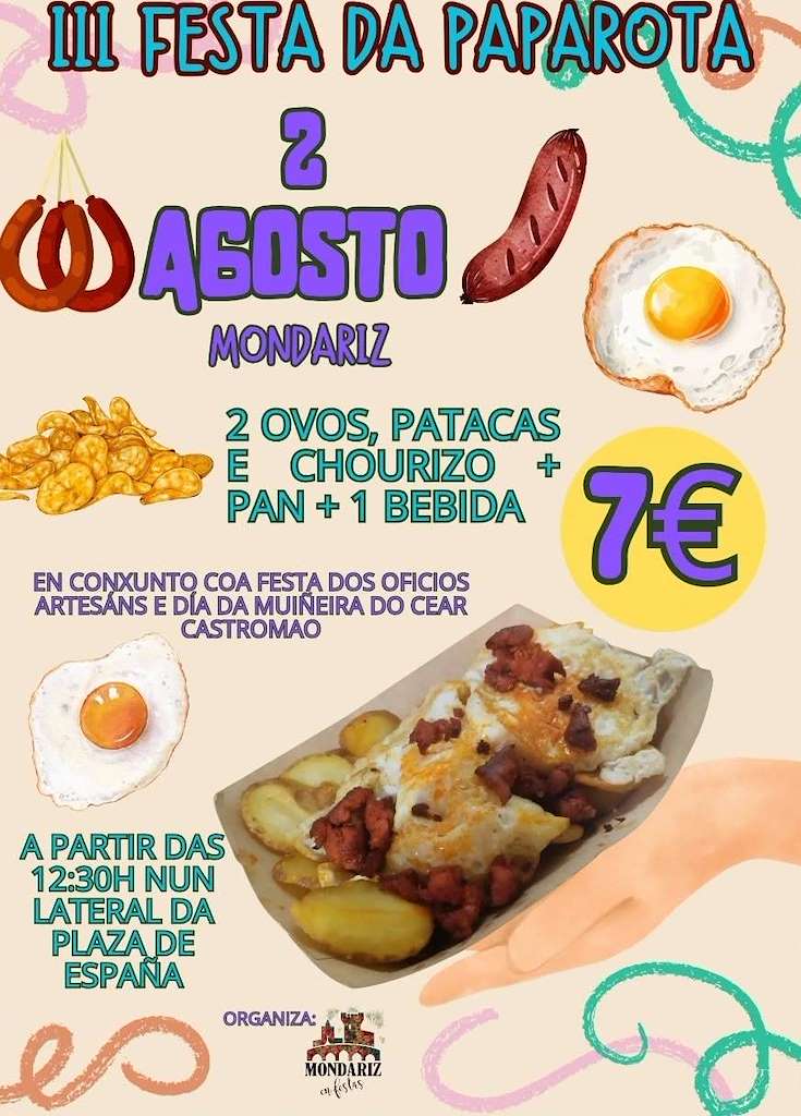 III Festa da Paparota (2026) en Mondariz