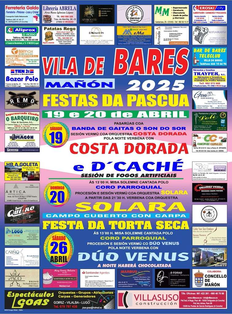 Festa da Pascua de Vila de Bares (2025) en Mañón