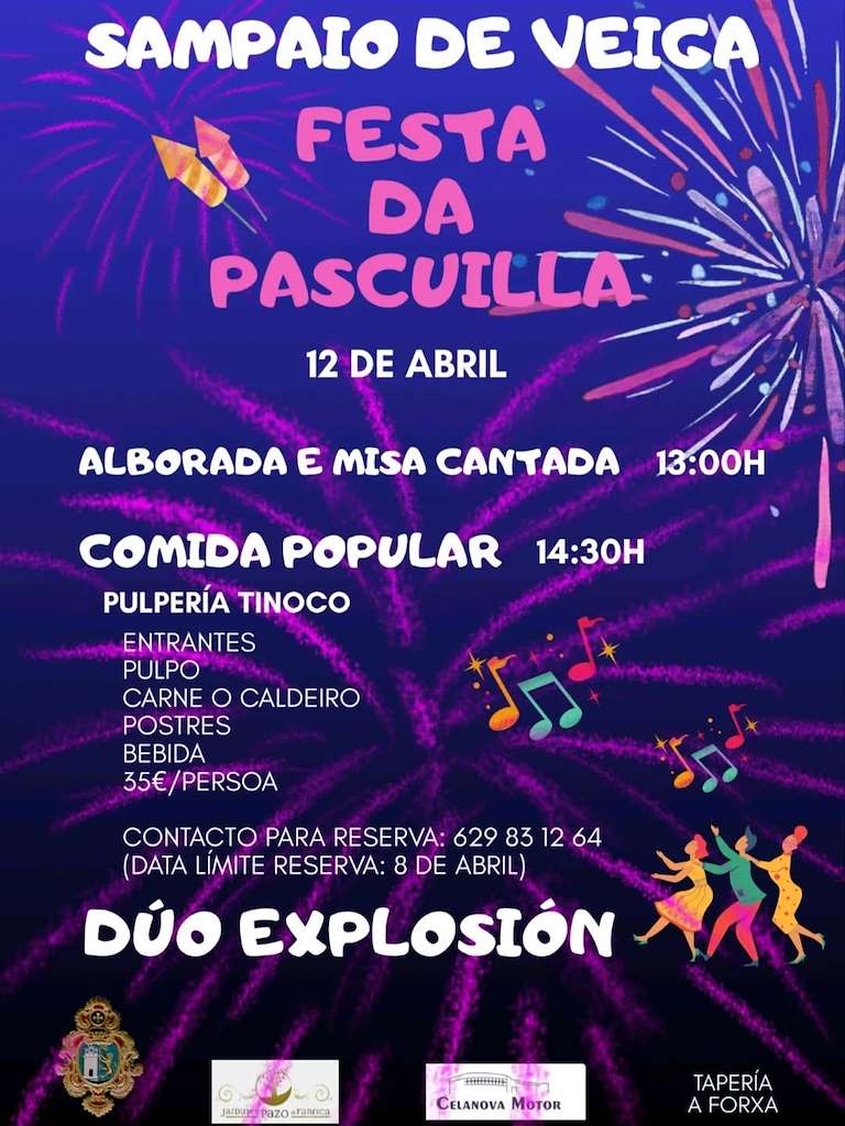 Festa da Pascuilla de Sampaio de Veiga (2026) en Celanova