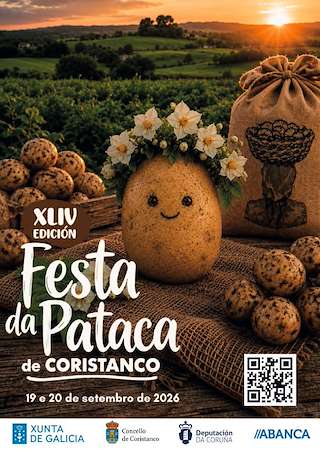 Fechas, información, programa, cartel, imágenes, mapa y ubicación de Festa da Pataca (2026) en Coristanco
