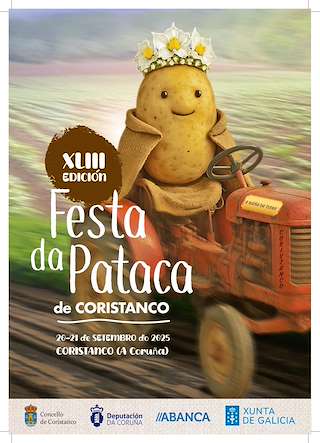 Fechas, información, programa, cartel, imágenes, mapa y ubicación de Festa da Pataca  en  Coristanco