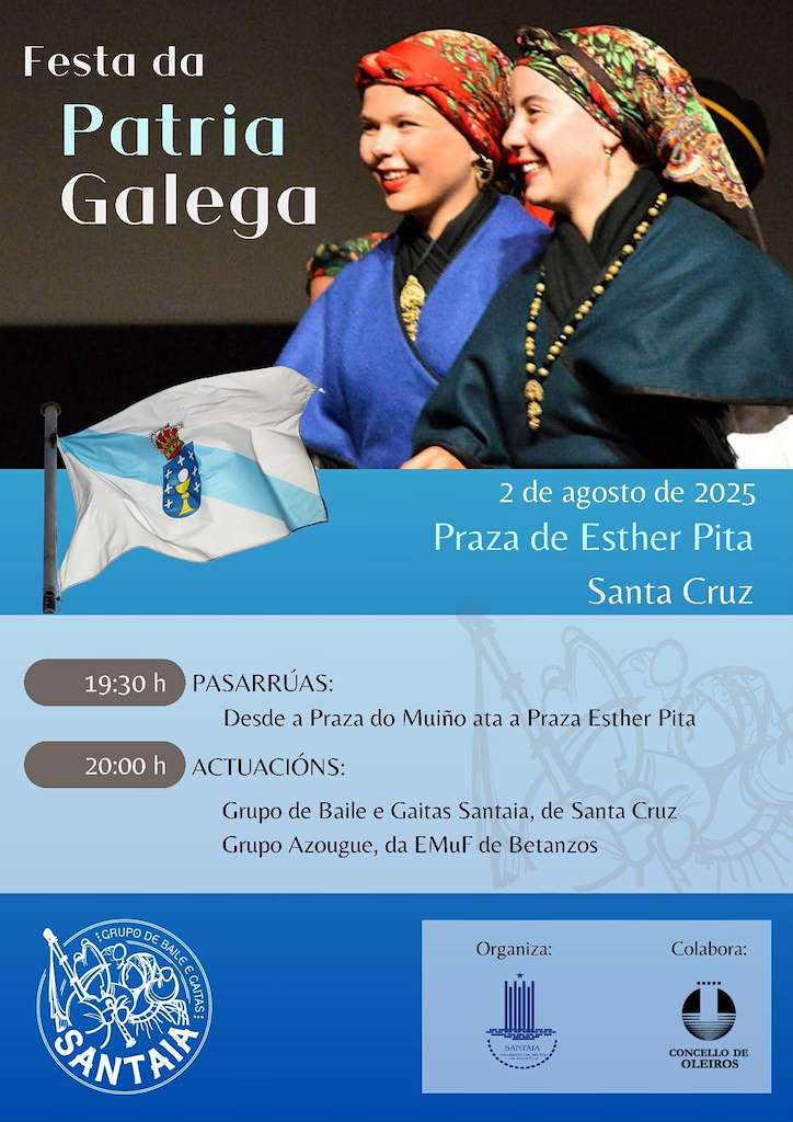 Festa da Patria Galega (2025) en Oleiros
