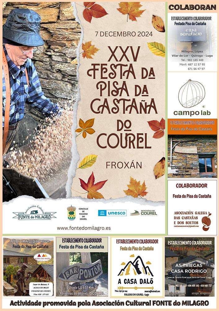 Festa da Pisa da Castaña de Froxán  en Folgoso do Courel