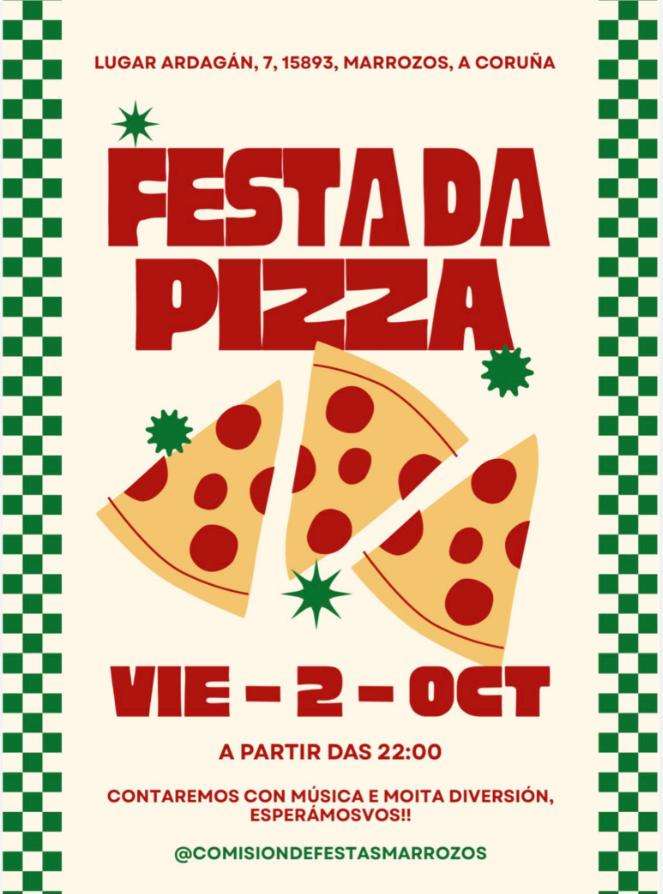 Festa da Pizza de Marrozos (2026) en Santiago de Compostela
