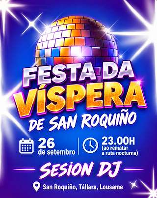 Fechas, información, programa, cartel, imágenes, mapa y ubicación de IV Festa da Pre-Víspera de Tállara (2026) en Lousame