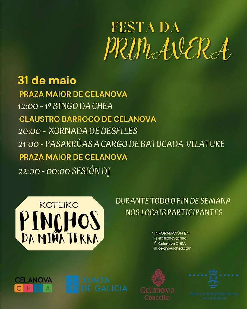 Festa da Primavera (2025) en Celanova