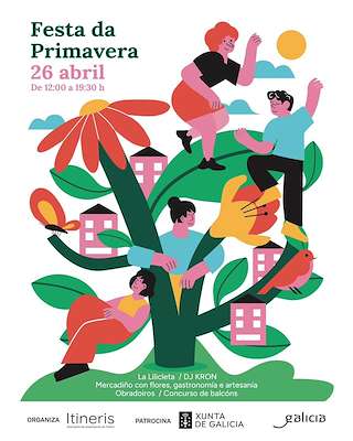 Fechas, información, programa, cartel, imágenes, mapa y ubicación de Festa da Primavera da Tinería  en  Lugo