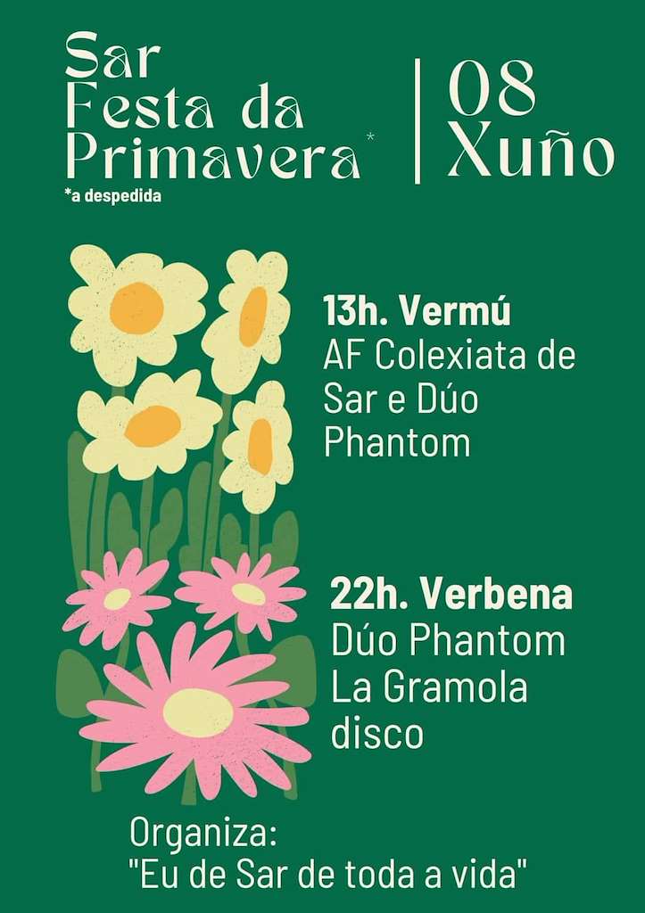 Festa da Primavera de Sar  en Santiago de Compostela