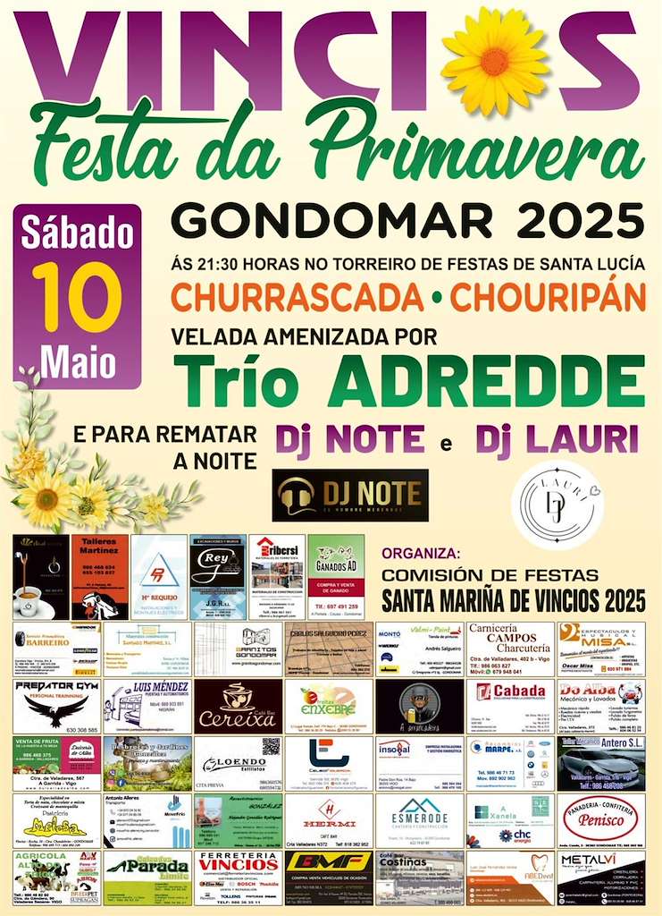 Festa da Primavera de Vincios en Gondomar